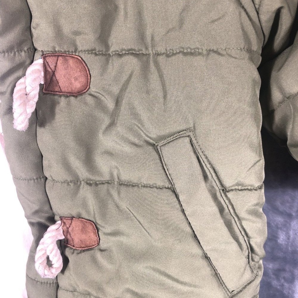 Janie And Jack Puffer Jacket Girls Size 12 To 24 Minutes - Picture 5 of 16